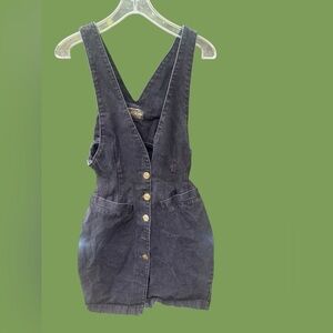 Stylish Black Denim Dress